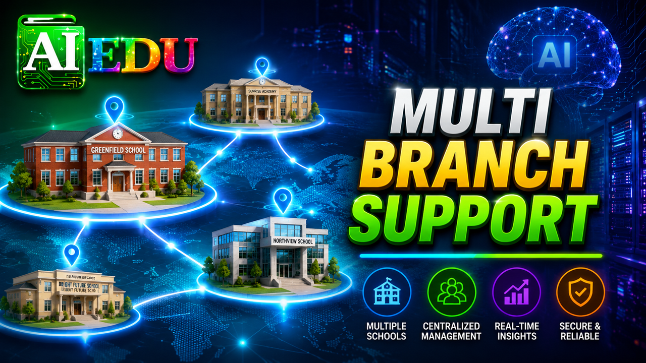 Multi branch management system for schools and colleges.